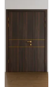 «Techno-67f-half-gold molding» цвет Орех Мореный Темный «Techno-67f-half-gold molding» цвет Орех Мореный Темный