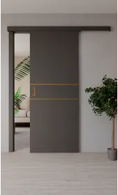 «Techno-67f-slider-gold molding» цвет Венге Южное «Techno-67f-slider-gold molding» цвет Венге Южное