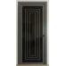 Межкомнатная дверь с зеркалом «Techno-92-mirror black» цвет Антрацит