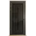 Межкомнатная дверь с зеркалом «Techno-92-mirror black» цвет Венге Южное