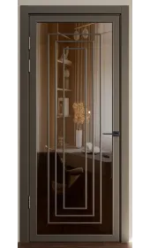 «Techno-92-mirror bronze» цвет Антрацит «Techno-92-mirror bronze» цвет Антрацит