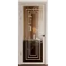 Межкомнатная дверь с зеркалом «Techno-92-mirror bronze» цвет Бетон Кремовый