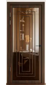 «Techno-92-mirror bronze» цвет Орех Мореный Темный «Techno-92-mirror bronze» цвет Орех Мореный Темный
