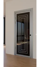 «Techno-92-painted mirror black » цвет серый