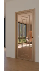 «Techno-92-painted mirror bronze » цвет серо-бежевый