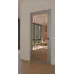 Межкомнатная крашенная дверь с зеркалом «Techno-92-painted mirror bronze » цвет серый