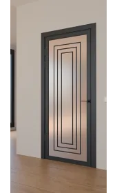 «Techno-92-painted mirror bronze satyn» колір графіт