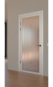 «Techno-92-painted mirror bronze satyn» колір білий