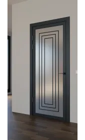 «Techno-92-painted mirror grafit satyn» колір графіт