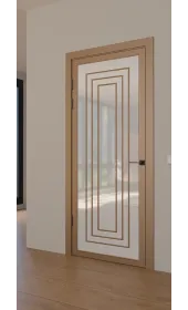 «Techno-92-painted mirror milk» цвет белый