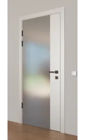 «Techno-93-painted mirror grafit satyn» цвет белый