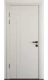 Межкомнатная дверь «Techno-96»‎ цвет белый супермат