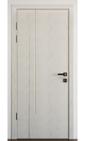 Межкомнатная дверь «Techno-96»‎ цвет дуб белый