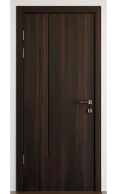 Межкомнатная дверь «Techno-96»‎ цвет орех мореный темный