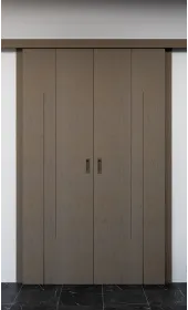 Міжкімнатні подвійні розсувні двері «Techno-96-2-slider»‎ Фаворит