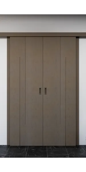 Межкомнатная двойная раздвижная дверь «Techno-96-2-slider» Фаворит