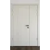 Міжкімнатні полуторні двері «Techno-96-half» колір дуб білий