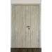 Міжкімнатні полуторні двері «Techno-96-half» колір дуб пасадена