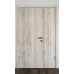Міжкімнатні полуторні двері «Techno-96-half» колір крафт білий
