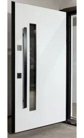 Дверь Техас Фанера в открытом положении