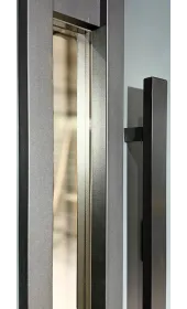 Стеклопакет двери Техас Фанера Серая