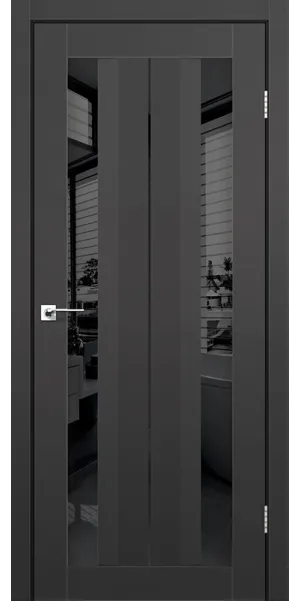 Межкомнатные Двери AL-01 Super Pet Black Blk Korfad