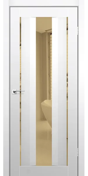 Межкомнатные Двери AL-02 Super Pet White Bronze Korfad Межкомнатные Двери AL-02 Super Pet White Bronze Korfad