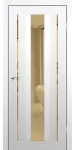Межкомнатные Двери AL-02 Super Pet White Bronze Korfad