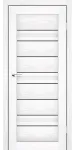 Межкомнатная дверь FL-02 Сатин Белый Korfad