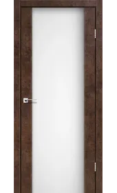 Межкомнатные Двери SR-01 Белое Стекло