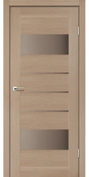 Межкомнатная дверь Arona дуб мокко стекло сатин бронза Leador Межкомнатная дверь Arona дуб мокко стекло сатин бронза Leador