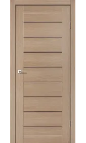 Міжкімнатні двері Neapol BLK дуб мокко Leador