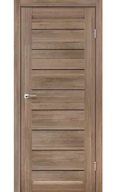 Межкомнатная дверь Neapol BLK серое дерево Leador