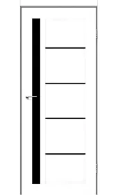 Міжкімнатні двері Rim BLK Leador