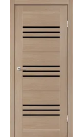 Межкомнатная дверь Sovana BLK дуб мокко Leador