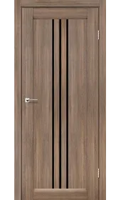 Міжкімнатні двері Verona BLK сіре дерево Leador