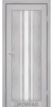 Межкомнатная дверь FL-03 сатин белый Korfad