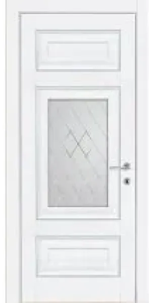 Двері Франческа 4 серебряный кант Woodok Двері Франческа 4 серебряный кант Woodok