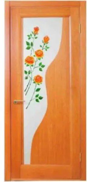 Міжкімнатні двері Рустикаль Модерн 1 ПЗ троянди Міжкімнатні двері Рустикаль Модерн 1 ПЗ троянди