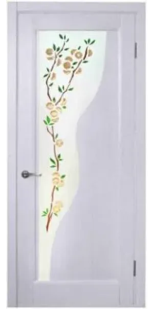 Міжкімнатні двері Рустикаль Модерн 1 ПЗ сакура Міжкімнатні двері Рустикаль Модерн 1 ПЗ сакура