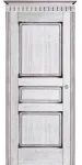 Двері №5-Д ПГ (белая патина) Двери Беларусии
