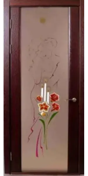 Двері С21 Рандеву остекленное Рустикаль Двері С21 Рандеву остекленное Рустикаль