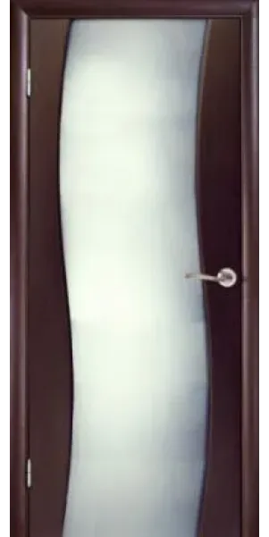 Двері Каль-дера ПО стекло молочка Woodok Двері Каль-дера ПО стекло молочка Woodok