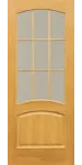 Двері Капри ПО со стеклом Омис