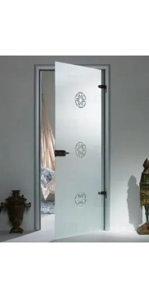 Міжкімнатні двері Sklo Glass Квіткова поляна Міжкімнатні двері Sklo Glass Квіткова поляна