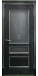 Двери Вена-Ш (чёрная патина) золото, серебро ПО Двери Беларусии