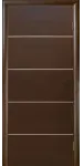 Двері Стайл венге с молдингом Woodok