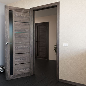 Полотно Gerta grey BLK