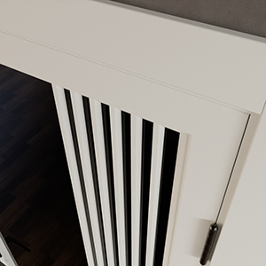 Полотно 3 Modern-72-mirror black