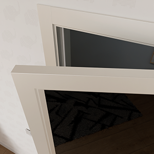 Полотно 3 Modern-72-painted mirror black